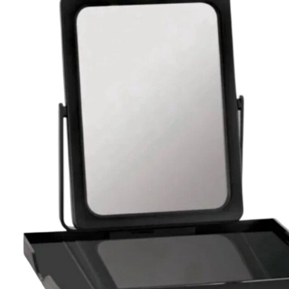 Mary Kay face case mirror w/ zipper pouch NEW